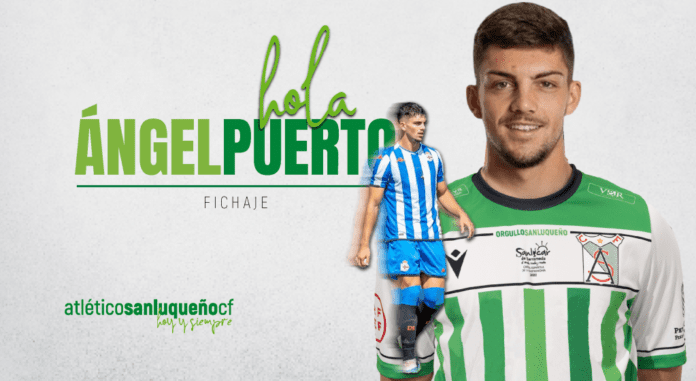 Ángel Puerto, nuevo jugador del Atlético Sanluqueño CF