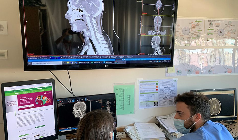 El Centro Andaluz de Teleictus atiende a casi 7.500 pacientes desde su puesta en marcha en 2019