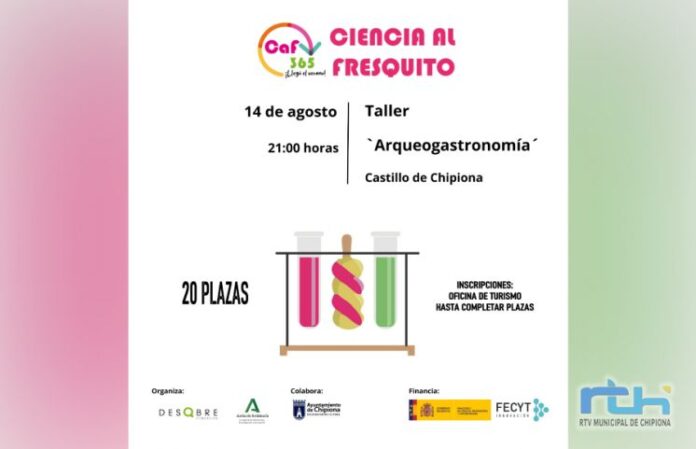 Últimos días para inscribirse en el taller de Arqueogastronomía ‘In vino veritas’ del próximo 14 de agosto
