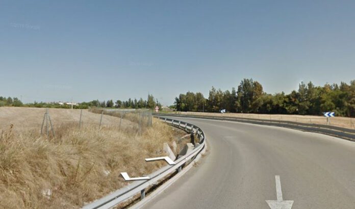 Un fallecido y tres heridos en un accidente de tráfico en Lebrija