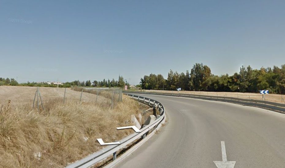 Un fallecido y tres heridos en un accidente de tráfico en Lebrija