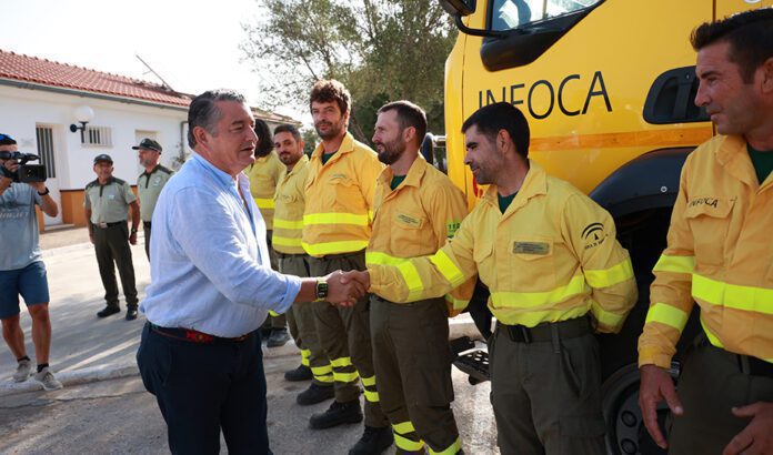 La Junta anuncia nuevas inversiones de 150 millones de euros para el Plan Infoca