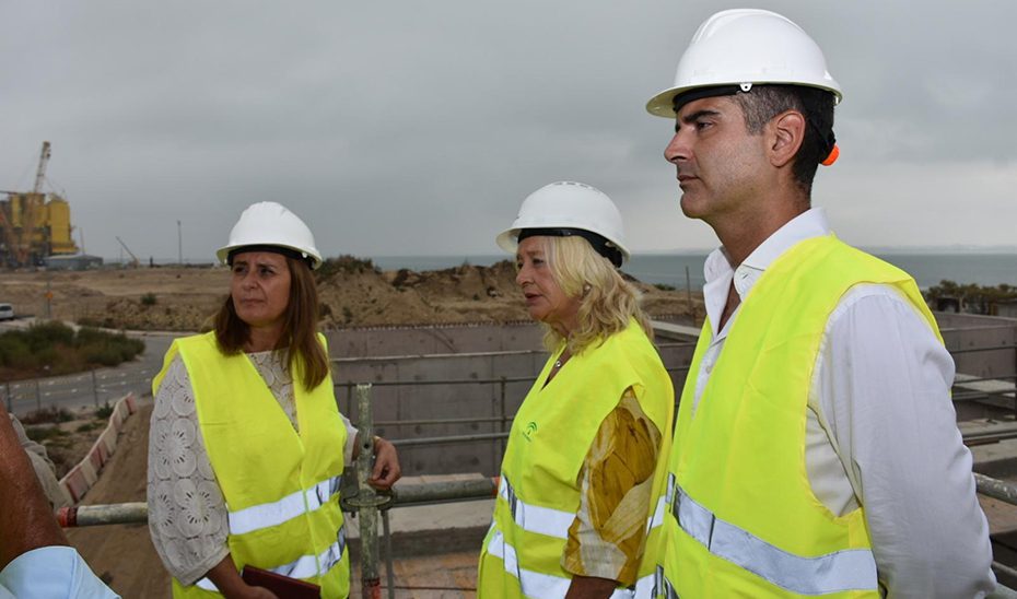 Las obras de la nueva EDAR de Puerto Real avanzan con una inversión superior a los 15,5 millones