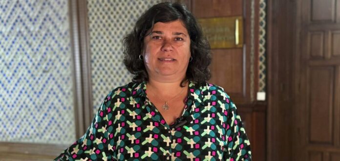 La alcaldesa de Sanlúcar, Carmen Álvarez
