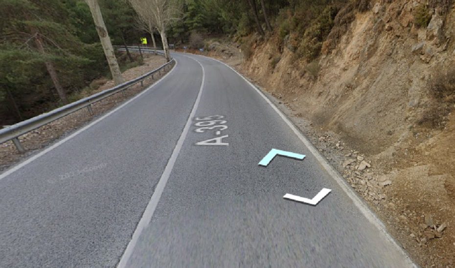 Un accidente de tráfico en Güejar Sierra se salda con un hombre fallecido