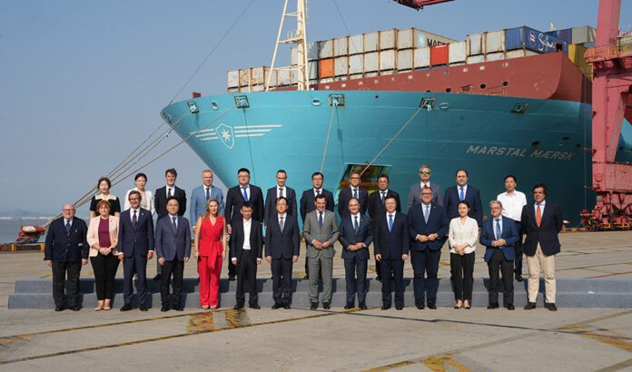 La Junta quiere fortalecer la colaboración entre los puertos de Ningbo y Algeciras para potenciar a Andalucía como plataforma logística del Sur de Europa