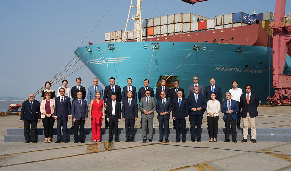 La Junta quiere fortalecer la colaboración entre los puertos de Ningbo y Algeciras para potenciar a Andalucía como plataforma logística del Sur de Europa