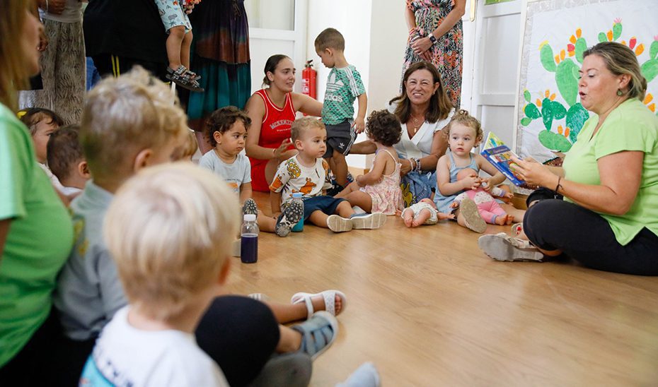 Castillo destaca el crecimiento en casi 14 puntos de la tasa de escolarización del 0-3 desde 2018