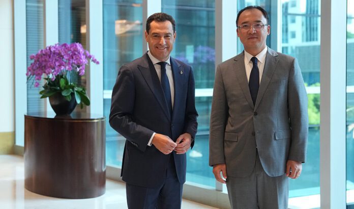 Moreno cierra la misión comercial a China con dos nuevos acuerdos de inversión en Andalucía