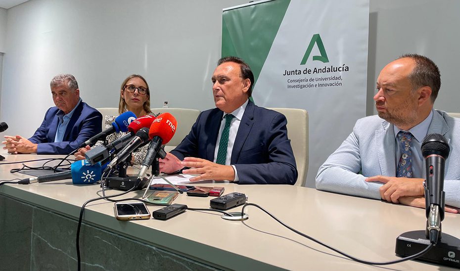 La Junta culminará este curso la reforma universitaria y consolidará a Andalucía como polo de innovación y emprendimiento