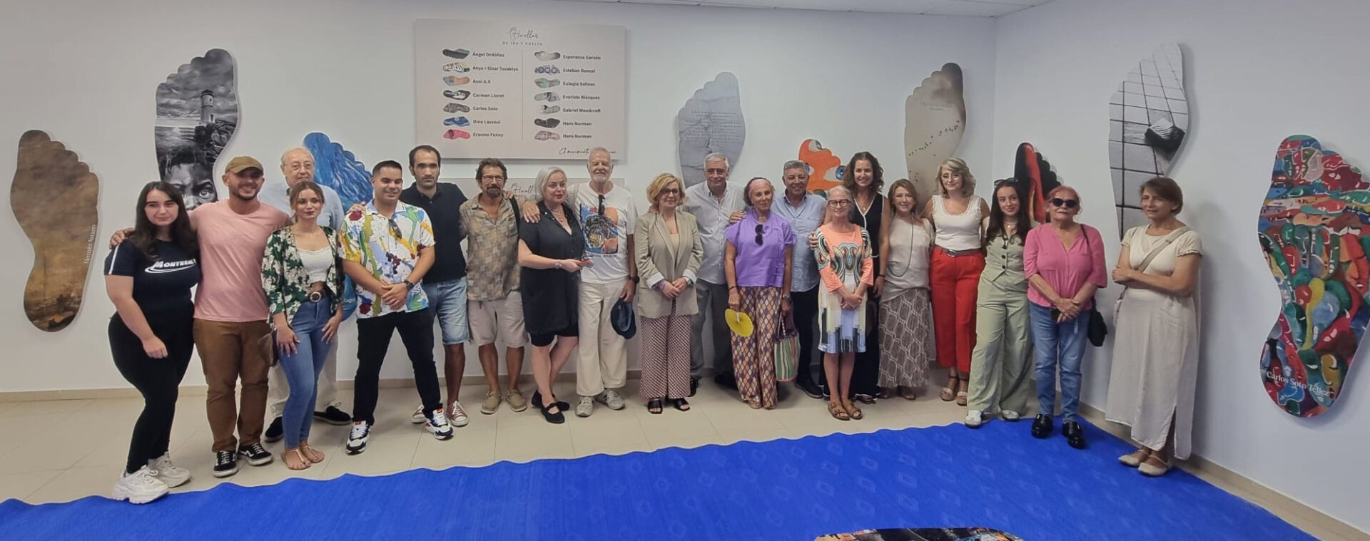 La exposición ‘Huellas de ida y vuelta’ permanecerá en Tarifa hasta el 26 de septiembre