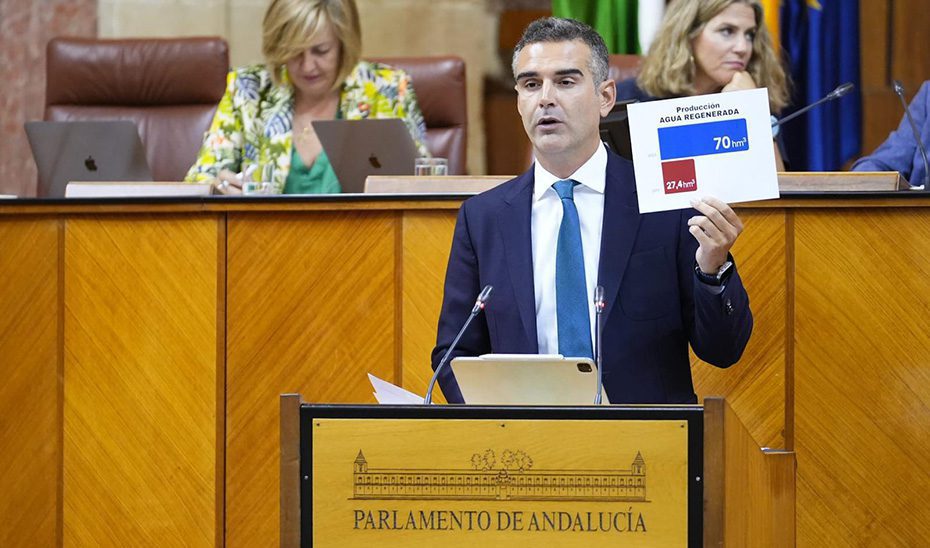 Andalucía triplica en 2023 la ejecución de las políticas de agua de cinco años atrás