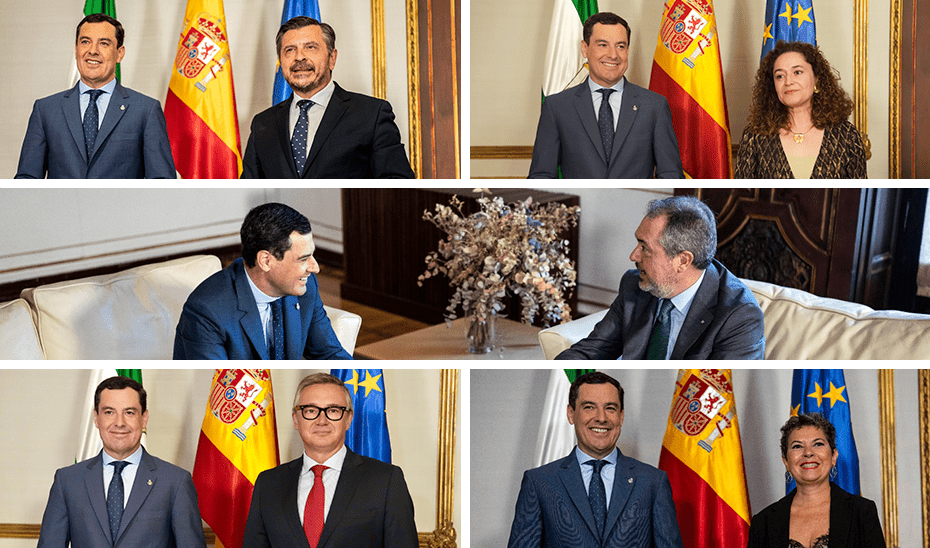 Moreno emplaza a todos los partidos políticos a defender la igualdad desde Andalucía