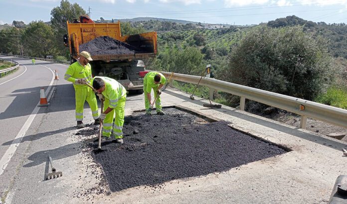 La Junta invierte 55 millones en la conservación de más de 2.500 kilómetros de carreteras andaluzas