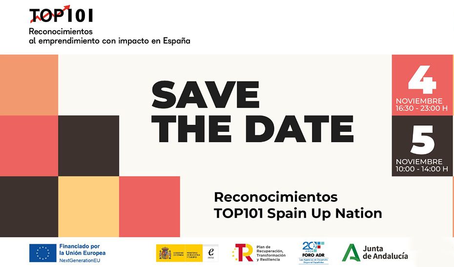 Nueve startups andaluzas pasan a la fase nacional de los ‘Top 101’, reconocimientos al emprendimiento