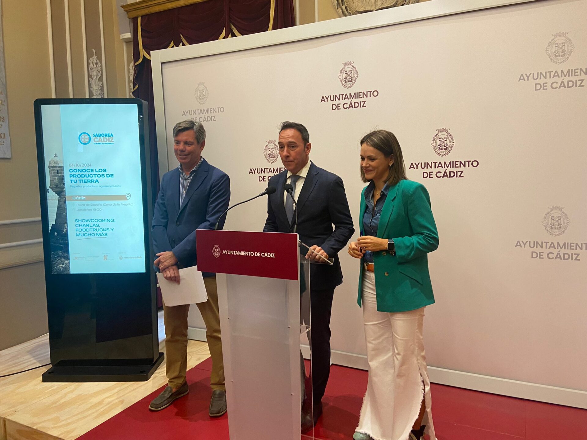 La Plaza de España acogerá la iniciativa ‘Saborea Cádiz, saborea tu provincia’