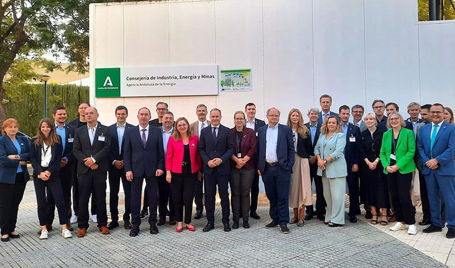 La Junta presenta a varias regiones europeas el potencial energético de Andalucía
