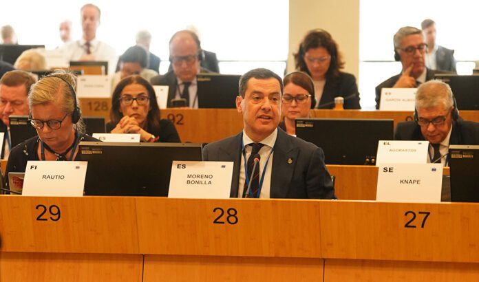 Moreno defiende que las regiones sigan gestionando los fondos de cohesión en el marco 2028-2034 de la UE
