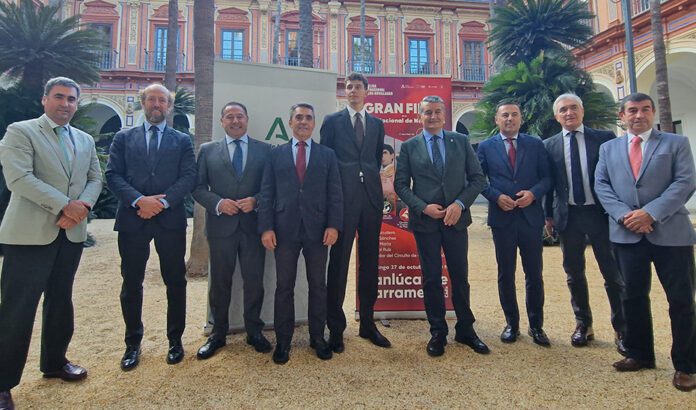 Antonio Sanz presenta el cartel de la final de la Liga Nacional de Novilladas que se celebrará en Sanlúcar