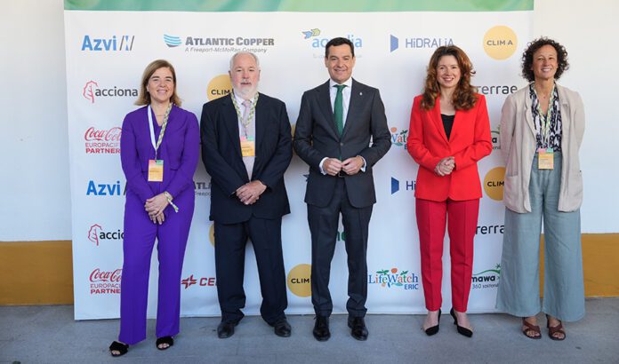 Moreno pide a la UE un Plan Específico de Agua: “Apostar por la sostenibilidad de Europa es apostar por optimizar nuestros recursos hídricos”