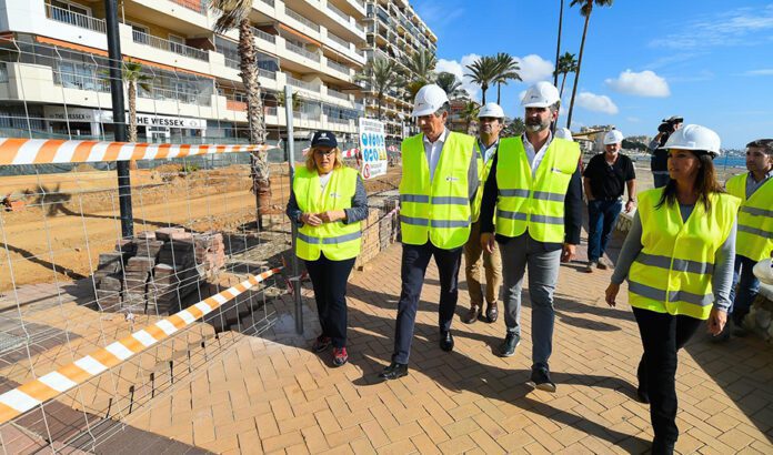 La renovación de los colectores de saneamiento de Fuengirola está ya al 50% de su ejecución