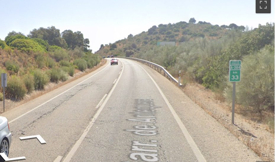 Cuatro personas resultan heridas en un accidente de tráfico en Algodonales