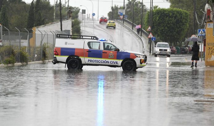 San Fernando y Chiclana de la Frontera concentran las atenciones por lluvia esta mañana
