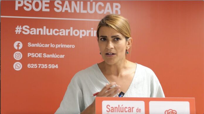 Maty Cabello, concejala del PSOE de Sanlúcar