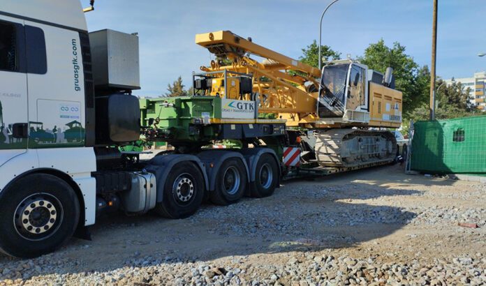 Las obras del Metro de Sevilla avanzan con la llegada de los equipos para ejecutar las pantallas del túnel