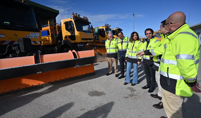 Más de 500 efectivos velarán por las carreteras andaluzas frente a las nevadas