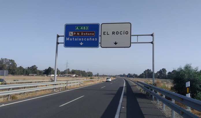 La Junta licita por 26 millones de euros las obras del tercer carril de la carretera Almonte-El Rocío