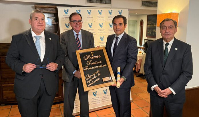 El Servicio de Mediación Penal de la Junta recibe el premio al mejor programa de Justicia Restaurativa