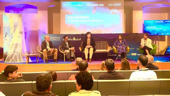 CARMEN ÁLVAREZ ABORDA EL FUTURO DEL SECTOR PESQUERO EN EL BLUE ZONE FORUM ‘INNOVAZUL 2024’