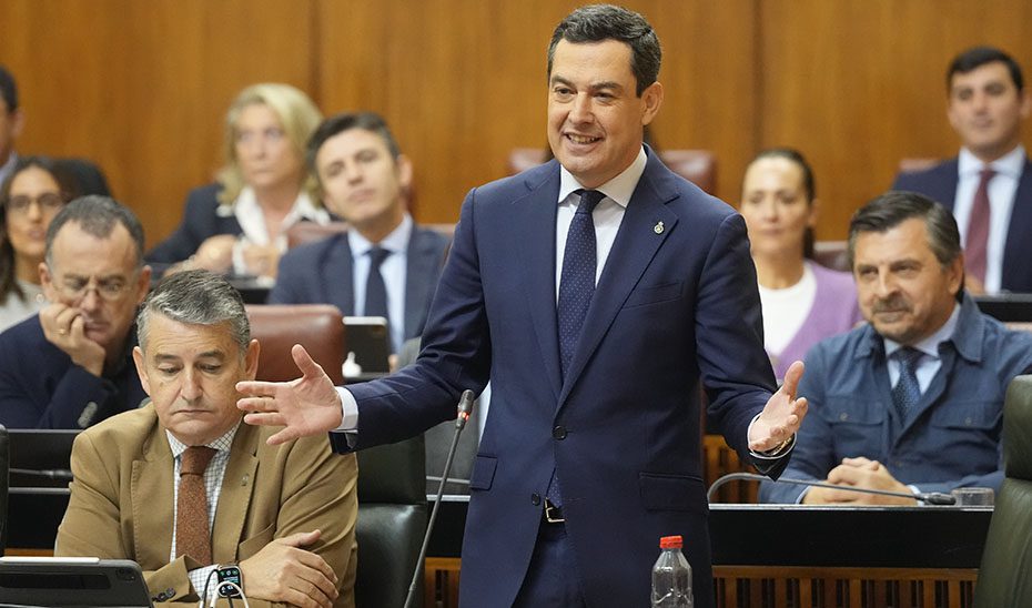 Moreno reclama por carta al Gobierno de la Nación obras hidráulicas claves para la seguridad de los andaluces