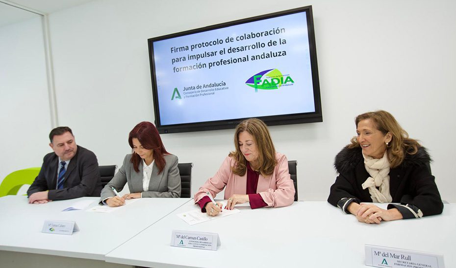 Acuerdo con las Empresas Instaladoras para impulsar la FP Dual para casi 47.000 estudiantes