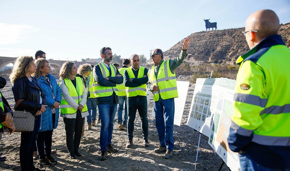 Inversión de 2,7 millones para mejorar 17,5 km del cauce del Andarax a su paso por 5 municipios