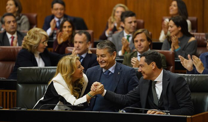 Moreno señala que los Presupuestos son una palanca para consolidar el crecimiento económico y fortalecer los servicios públicos en Andalucía