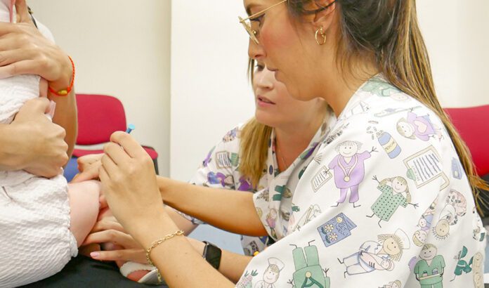 Andalucía vacunará contra la gripe, este jueves 26, sin cita, a los niños de entre 6 y 59 meses