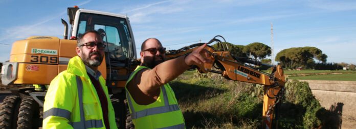 Diputación ultima la reparación de los sistemas de drenaje de carreteras provinciales