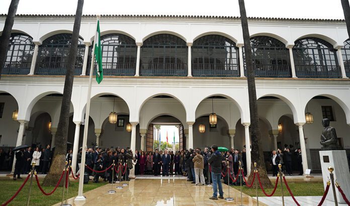 El Parlamento de Andalucía acoge el Pleno institucional con motivo del 28 de Febrero