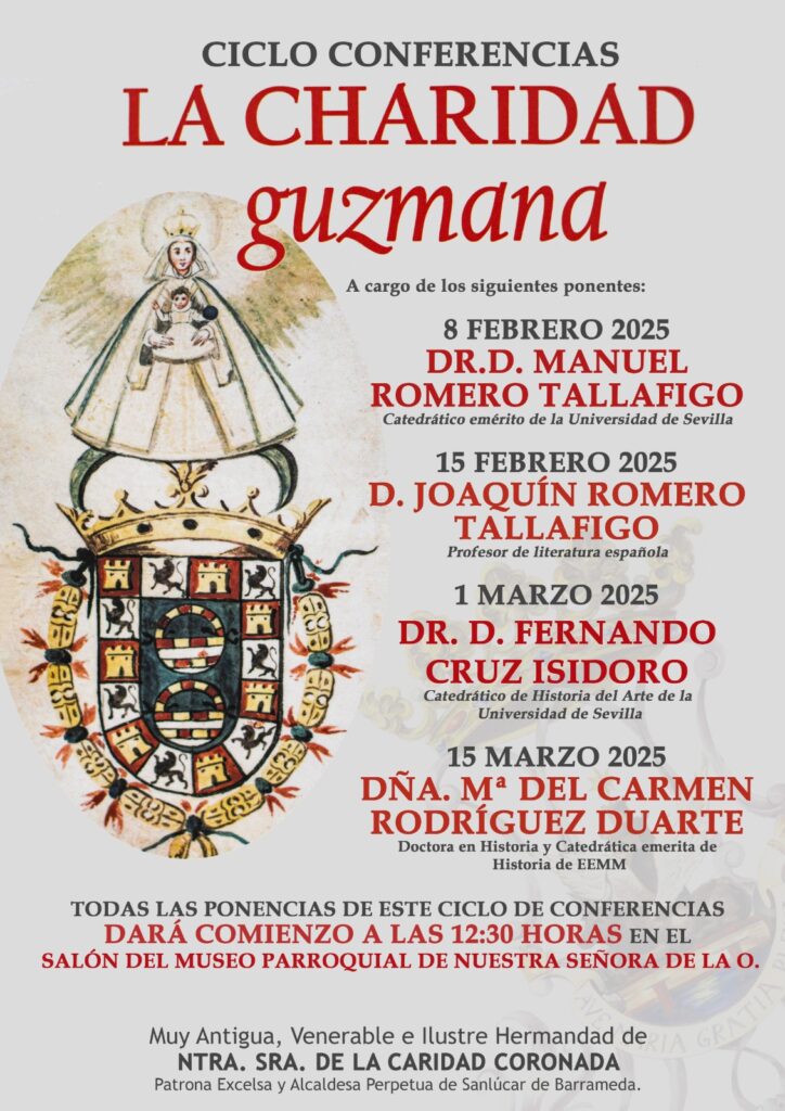 Sanlúcar acoge un ciclo de conferencias sobre la historia y devoción a la Virgen de la Caridad