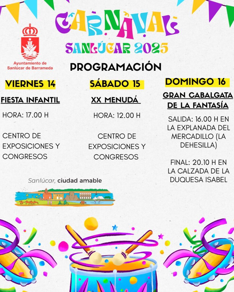 La Cabalgata del Carnaval saldrá este domingo a las 16:00h desde La Dehesilla