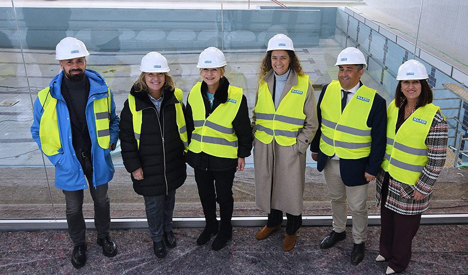 La Ciudad Deportiva de Huelva abrirá en septiembre la nueva piscina cubierta y el campo de fútbol