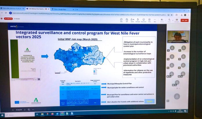 Andalucía comparte su modelo de vigilancia de Fiebre del Nilo Occidental con expertos internacionales