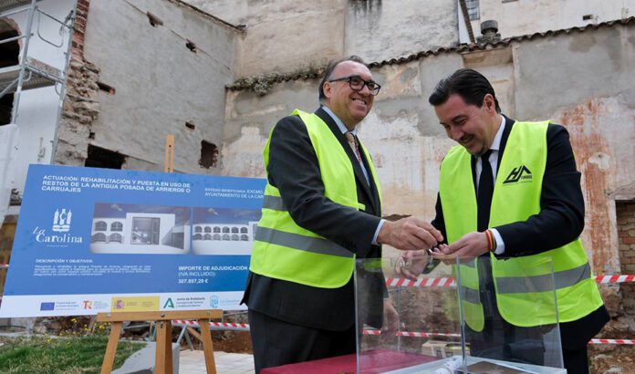 La rehabilitación de la Antigua Posada de La Carolina comienza con una inversión de 368.000 euros