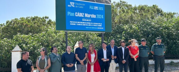 Iniciadas las obras del nuevo acceso a Vejer que financia el Plan Cádiz Marcha
