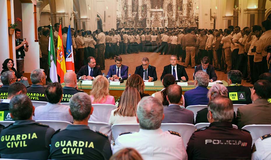 Activado el Plan Aldea para dar seguridad a los miles de romeros que se concentrarán en El Rocío