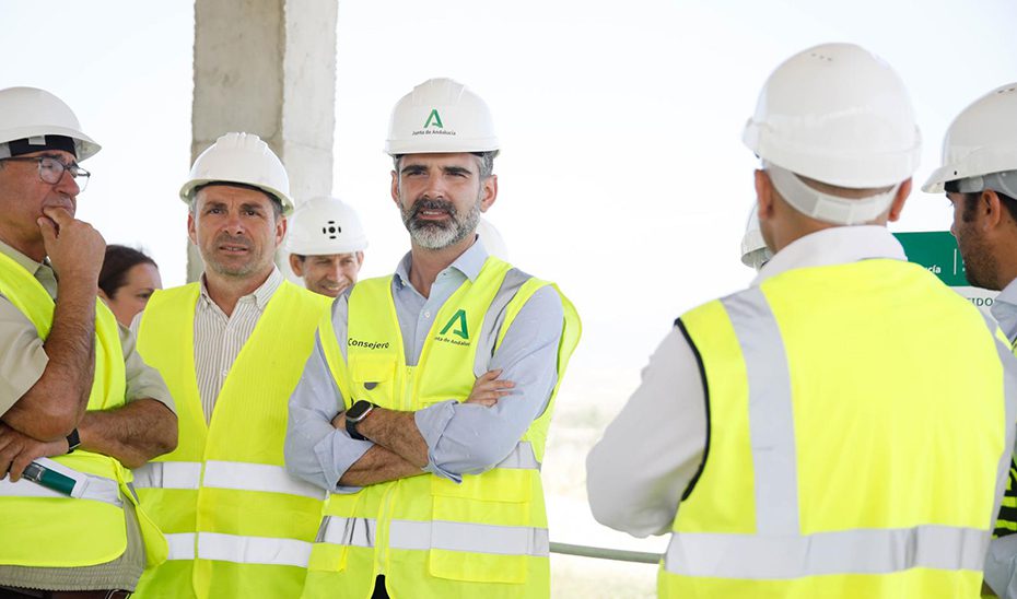 Avanzan a buen ritmo las obras de la nueva estación depuradora de Mójacar, con 19 millones de inversión