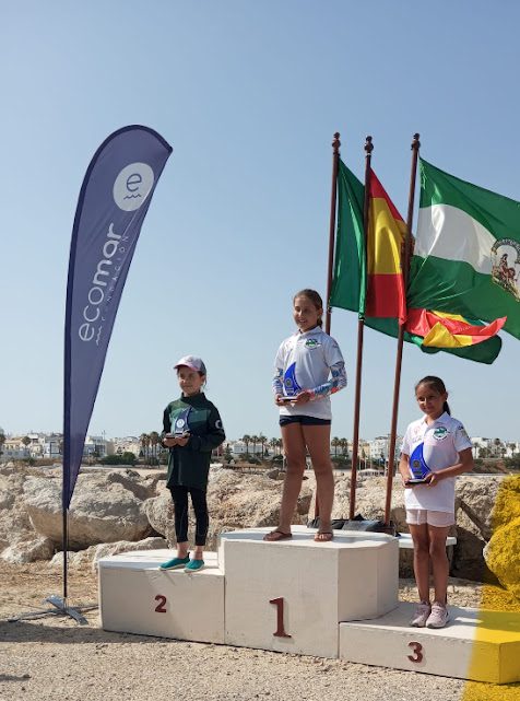 El Club Eslora cierra con éxito su participación en el Provincial de Vela Optimist Cádiz-Sevilla