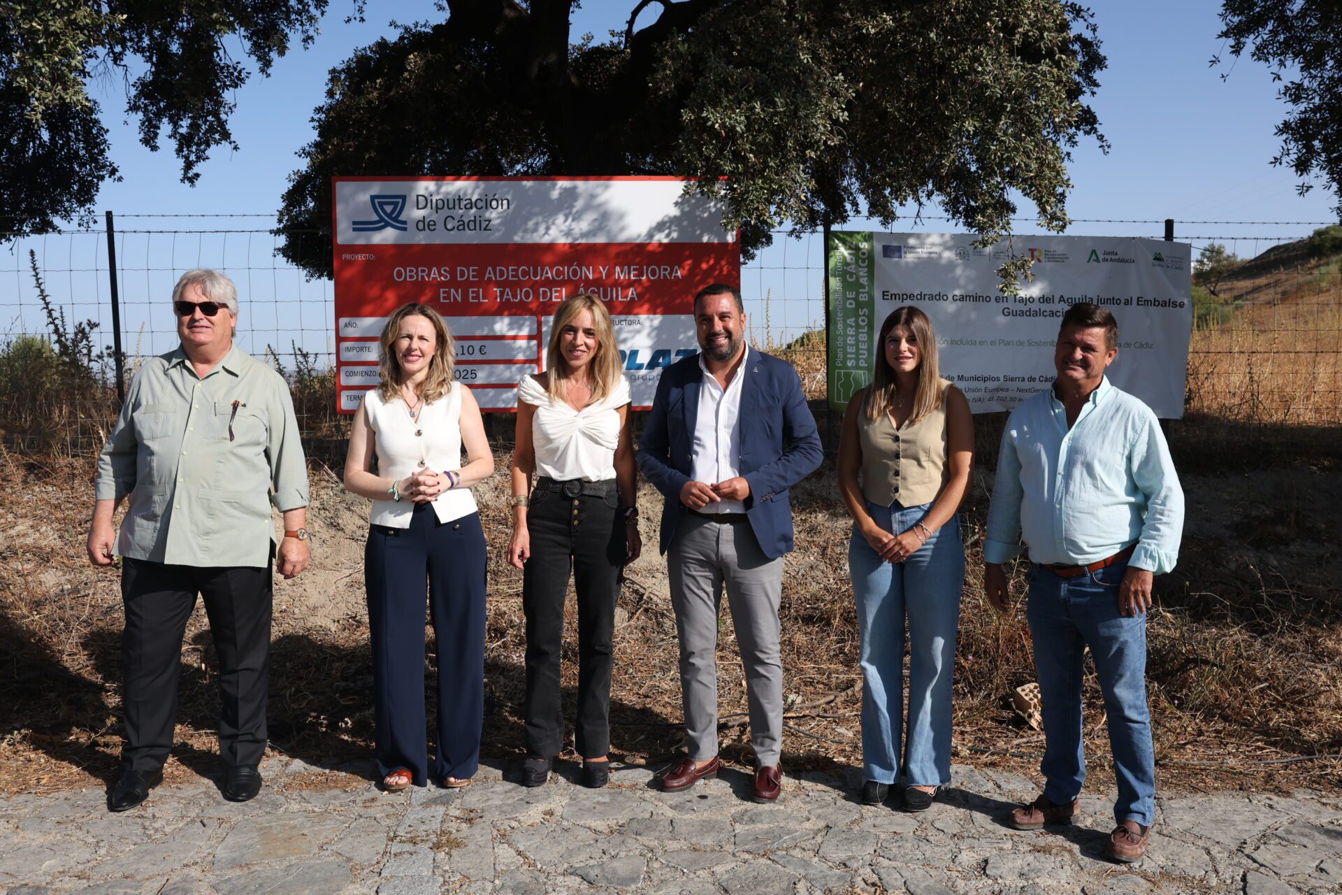 La Diputación financia con 2,3 millones de euros las obras para reabrir el complejo turístico ‘Tajo del Águila’ en Algar